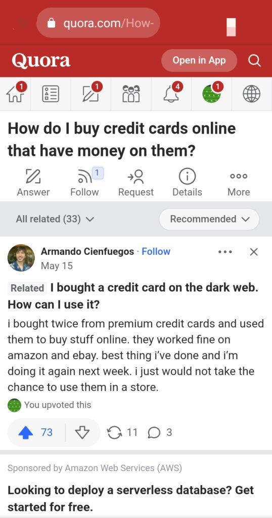 How to buy credit card 