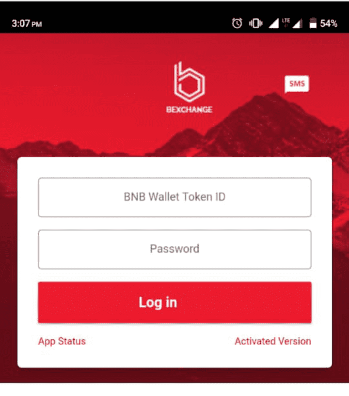Bexchange app and Logins